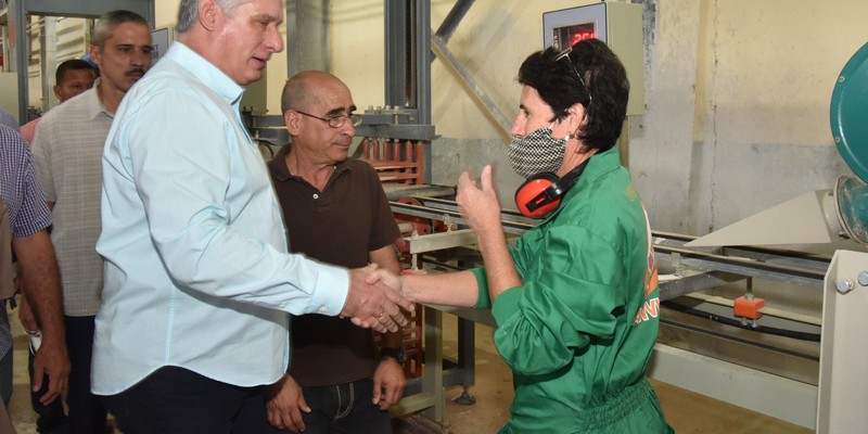 Segunda Visita Gubernamental encabezada por Díaz-Canel a la provincia Mayabeque