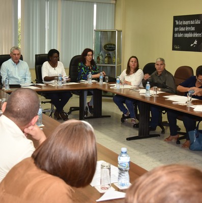Segunda Visita Gubernamental encabezada por Díaz-Canel a la provincia Mayabeque