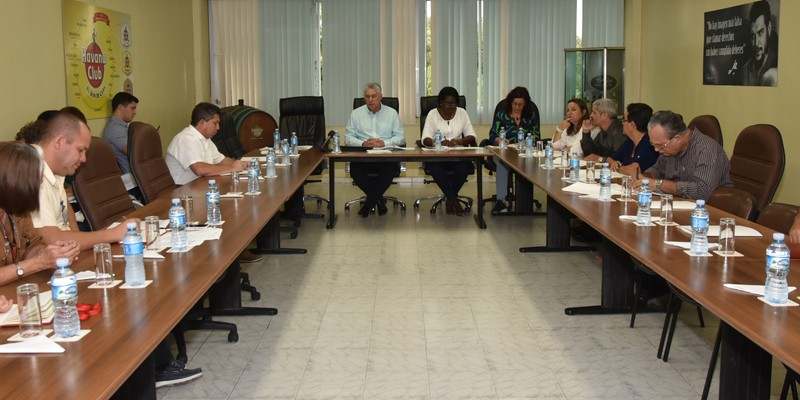 Segunda Visita Gubernamental encabezada por Díaz-Canel a la provincia Mayabeque