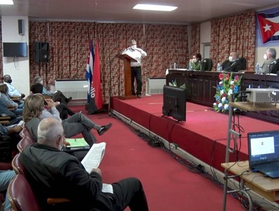 Encuentro con dirigentes provinciales y municipales - Mayabeque