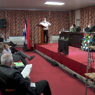 Encuentro con dirigentes provinciales y municipales - Mayabeque