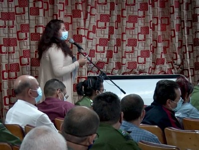 Encuentro con dirigentes provinciales y municipales - Mayabeque