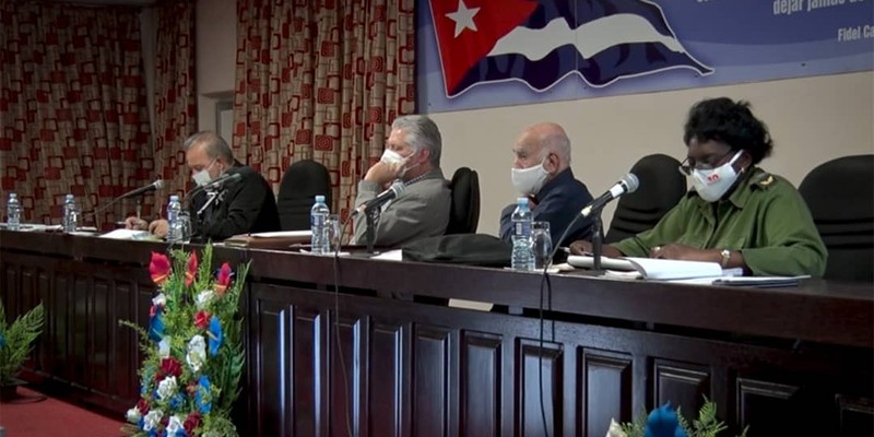 Encuentro con dirigentes provinciales y municipales - Mayabeque