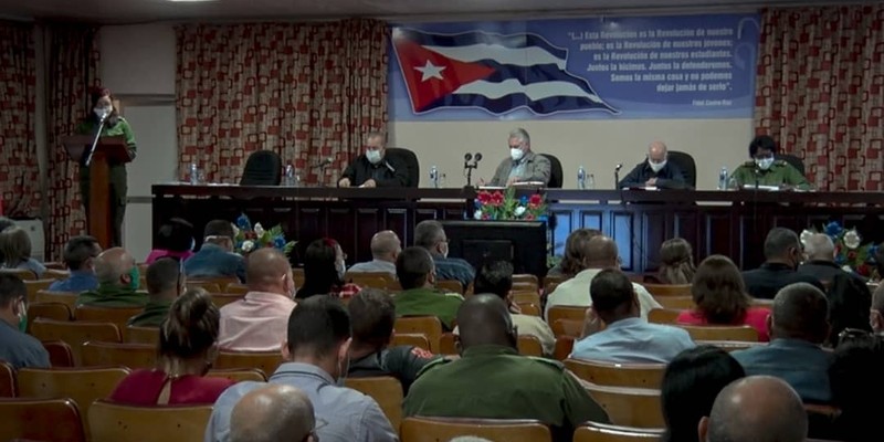 Encuentro con dirigentes provinciales y municipales - Mayabeque