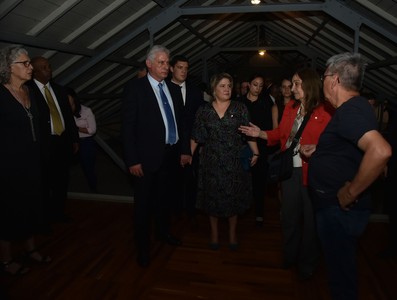 Visita Díaz-Canel a la Argentina