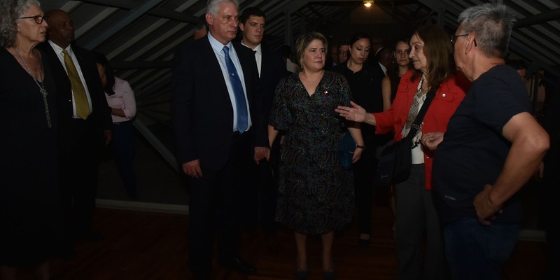 Visita Díaz-Canel a la Argentina