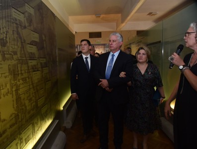 Visita Díaz-Canel a la Argentina