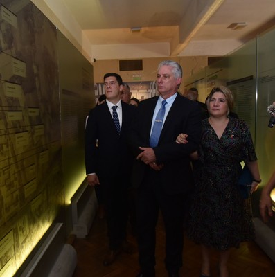 Visita Díaz-Canel a la Argentina