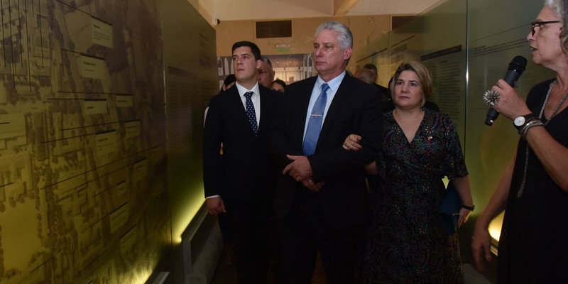 Visita Díaz-Canel a la Argentina