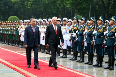 Presidente Díaz-Canel en Vietnam 8