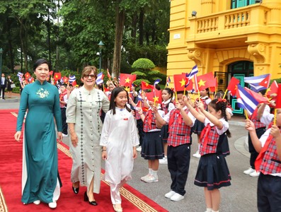 Presidente Díaz-Canel en Vietnam