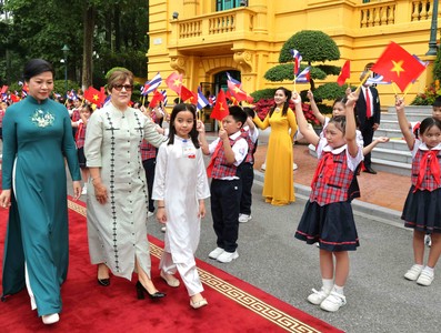 Presidente Díaz-Canel en Vietnam
