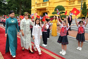 Presidente Díaz-Canel en Vietnam 17