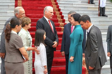 Presidente Díaz-Canel en Vietnam 21