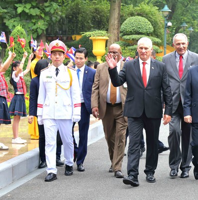 Presidente Díaz-Canel en Vietnam