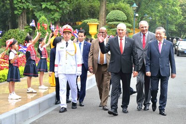 Presidente Díaz-Canel en Vietnam 29
