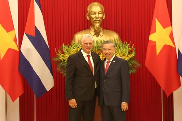 Presidente Díaz-Canel en Vietnam 42