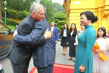 Presidente Díaz-Canel en Vietnam 45