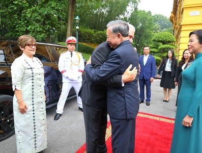 Presidente Díaz-Canel en Vietnam