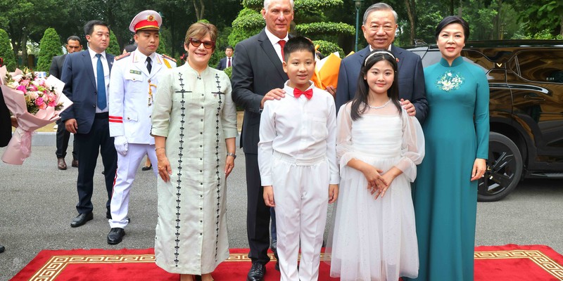 Presidente Díaz-Canel en Vietnam