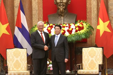 Presidente Díaz-Canel en Vietnam 50