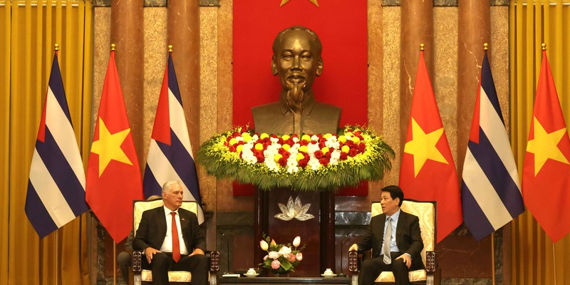 Presidente Díaz-Canel en Vietnam