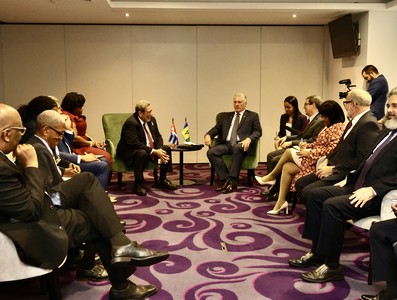 Díaz-Canel en Bruselas para participar en la III Cumbre CELAC-UE