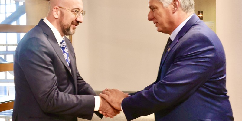 Díaz-Canel en Bruselas para participar en la III Cumbre CELAC-UE