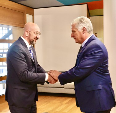 Díaz-Canel en Bruselas para participar en la III Cumbre CELAC-UE 33