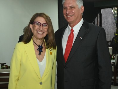 Encuentro de Díaz-Canel con jefes de estado y de delegaciones