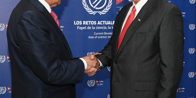 Encuentro de Díaz-Canel con jefes de estado y de delegaciones