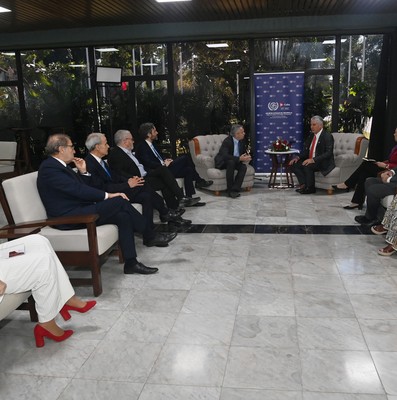 Encuentro de Díaz-Canel con jefes de estado y de delegaciones