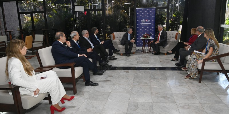 Encuentro de Díaz-Canel con jefes de estado y de delegaciones