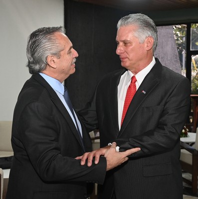 Encuentro de Díaz-Canel con jefes de estado y de delegaciones