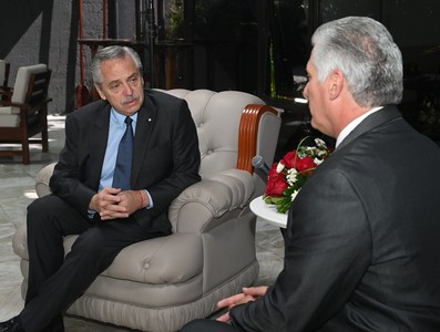 Encuentro de Díaz-Canel con jefes de estado y de delegaciones