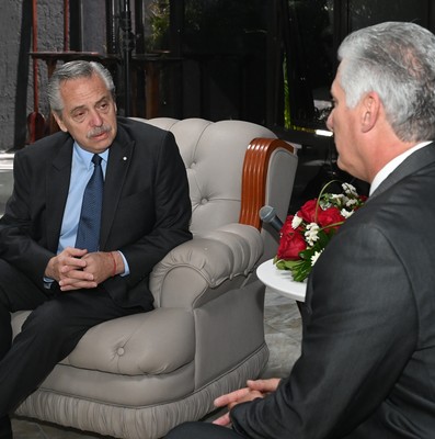 Encuentro de Díaz-Canel con jefes de estado y de delegaciones