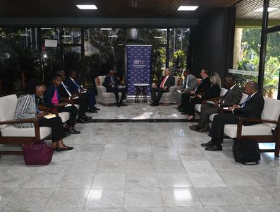 Encuentro de Díaz-Canel con jefes de estado y de delegaciones