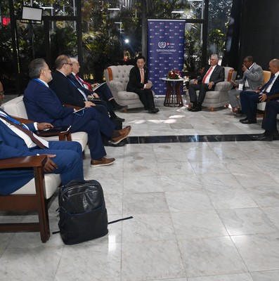 Encuentro de Díaz-Canel con jefes de estado y de delegaciones