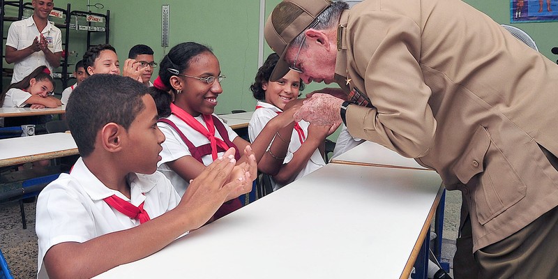 Inauguración de la Escuela Especial Amistad Cuba-Vietnam