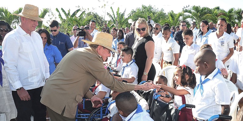 Inauguración de la Escuela Especial Amistad Cuba-Vietnam