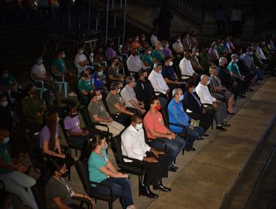 Fidel en la Escalinata otra vez, como siempre. Velada cultural en homenaje al Comandante en Jefe Fidel Castro Ruz