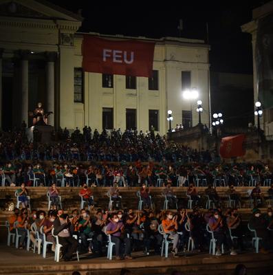 Fidel en la Escalinata otra vez, como siempre. Velada cultural en homenaje al Comandante en Jefe Fidel Castro Ruz