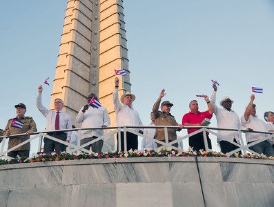 Día Internacional de los Trabajadores. Plaza de la Revolución.