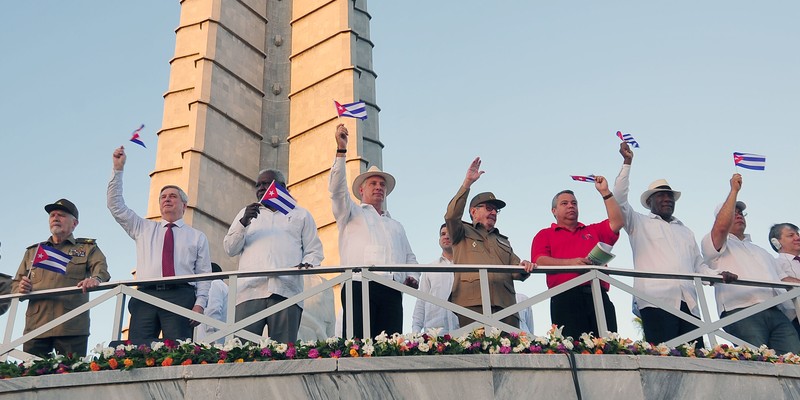 Día Internacional de los Trabajadores. Plaza de la Revolución.