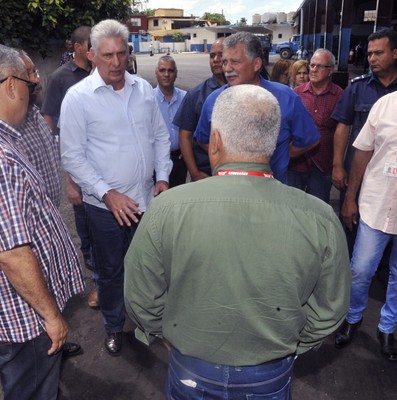 Segunda visita gubernamental a La Habana - Primera Jornada