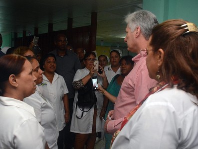 Visita del Consejo de Ministros encabezada por Díaz-Canel a Guantánamo