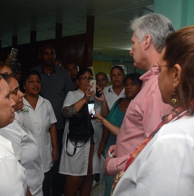 Visita del Consejo de Ministros encabezada por Díaz-Canel a Guantánamo
