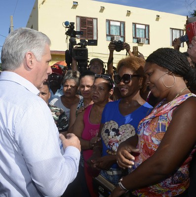 Visita del Consejo de Ministros encabezada por Díaz-Canel a Guantánamo