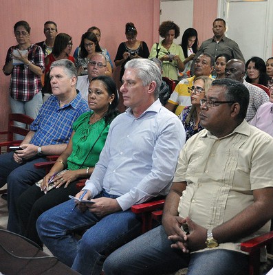 Visita del Consejo de Ministros encabezada por Díaz-Canel a Guantánamo