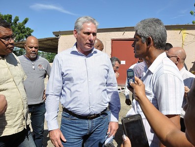 Visita del Consejo de Ministros encabezada por Díaz-Canel a Guantánamo